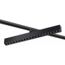 Светильник трековый однофазный трехжильный NOVOTECH 358859 PORT NT22 077 черный NV-358859
